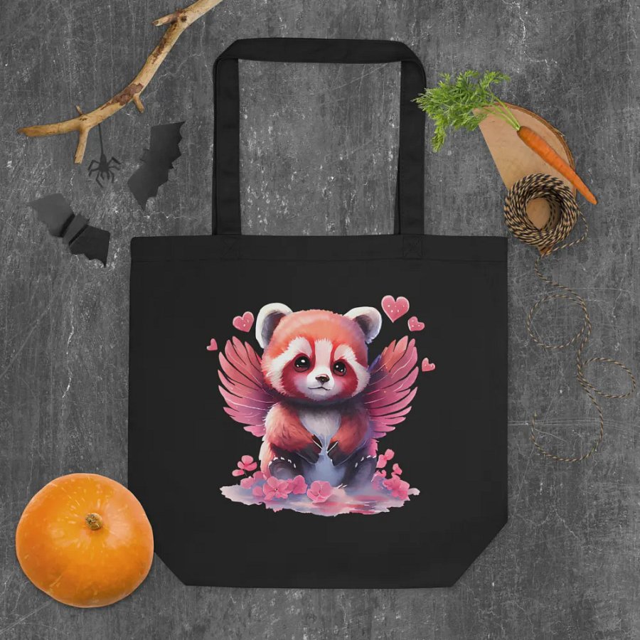 Love-Struck Red Panda Eco Tote product image (6)
