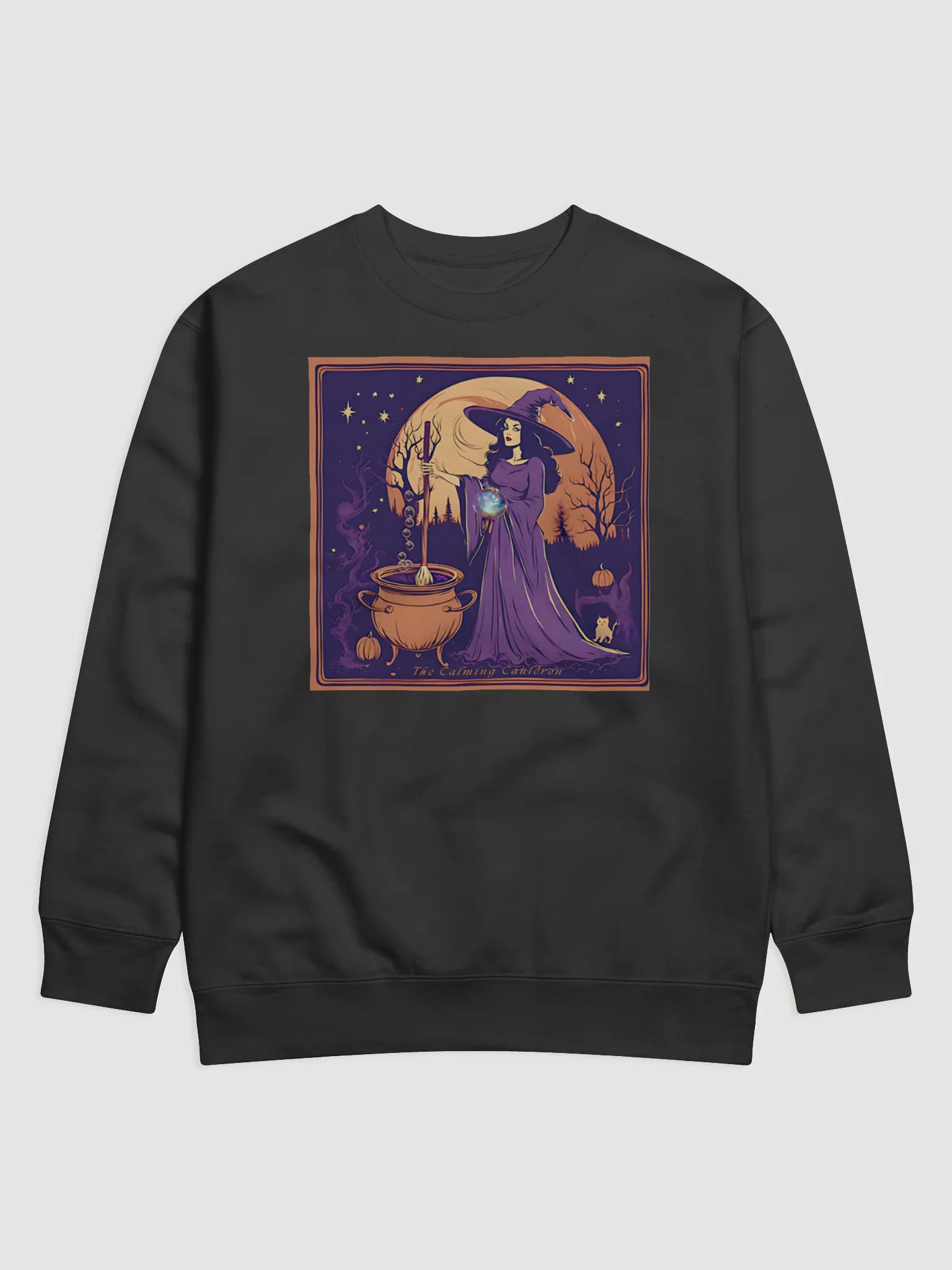 Mystical Witch Halloween Premium Sweatshirt product image (1)