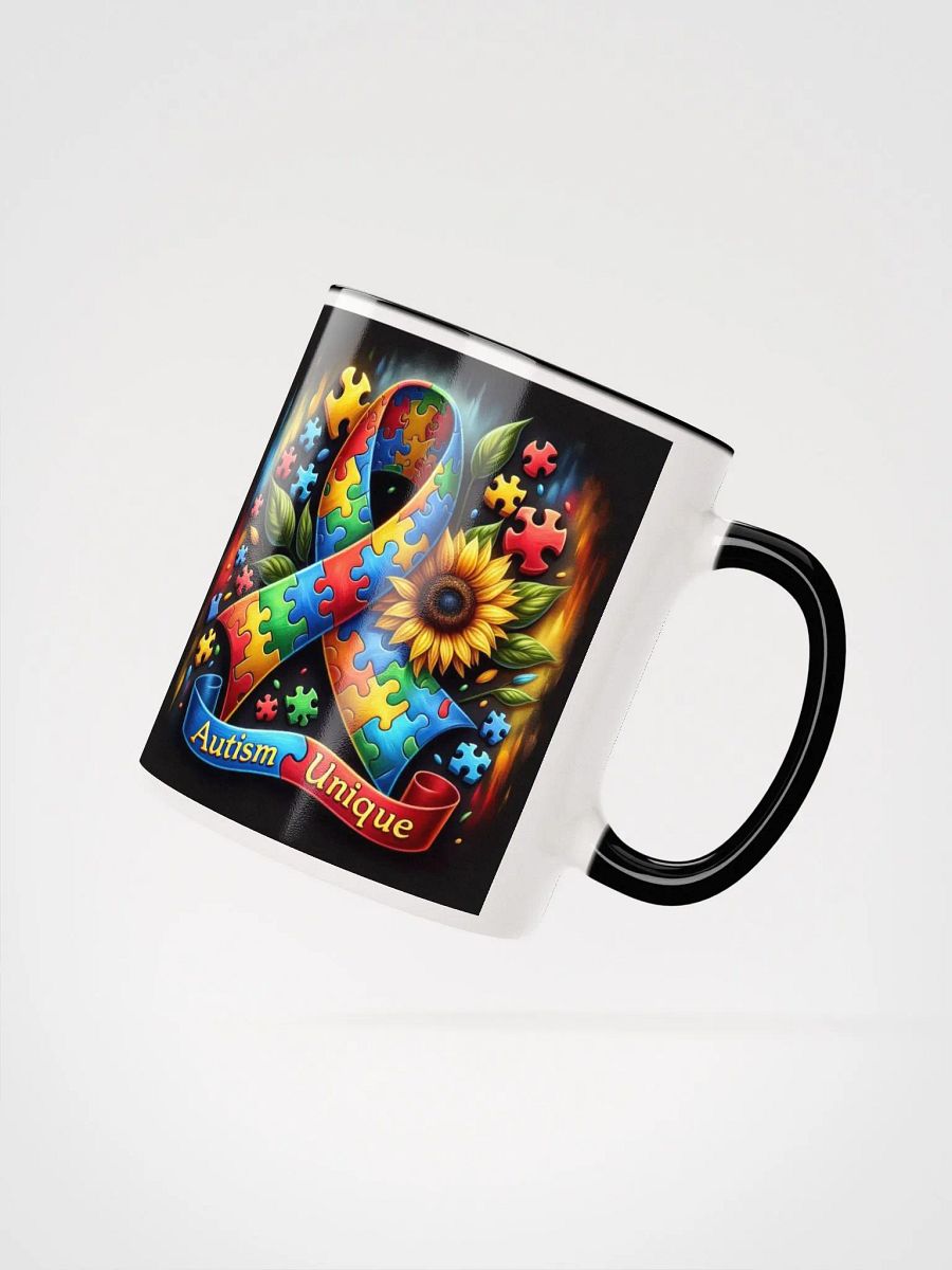 Autism Awareness Puzzle Ribbon Mug product image (4)