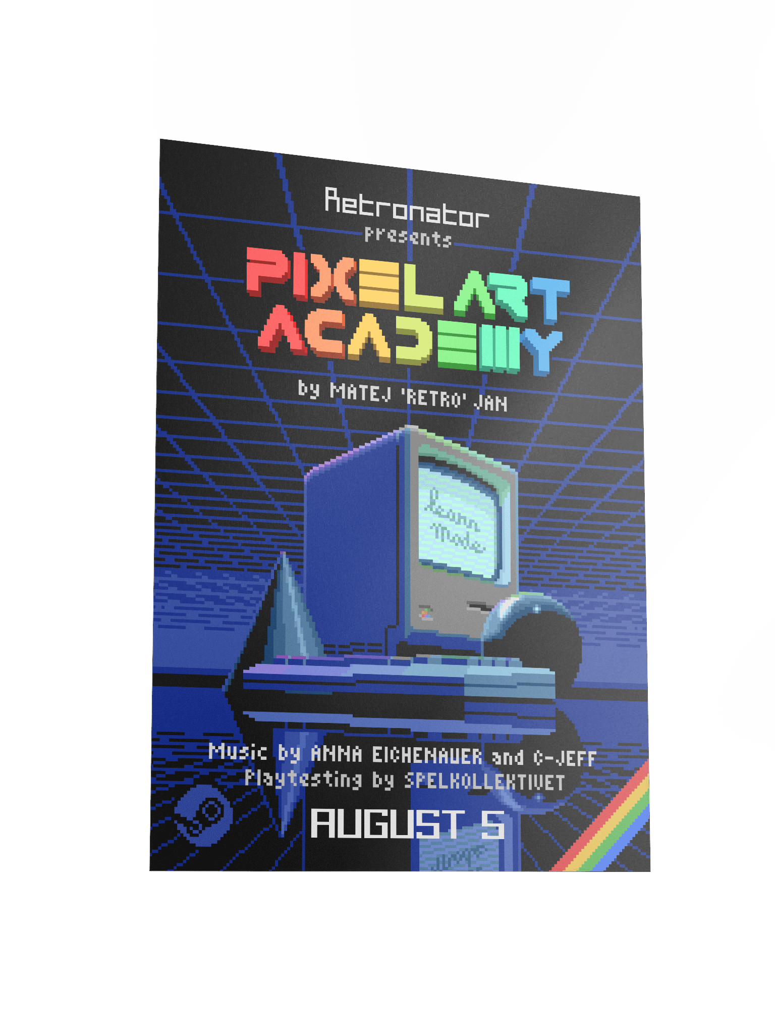 Pixel Art Academy: Learn Mode Launch Poster product image (5)