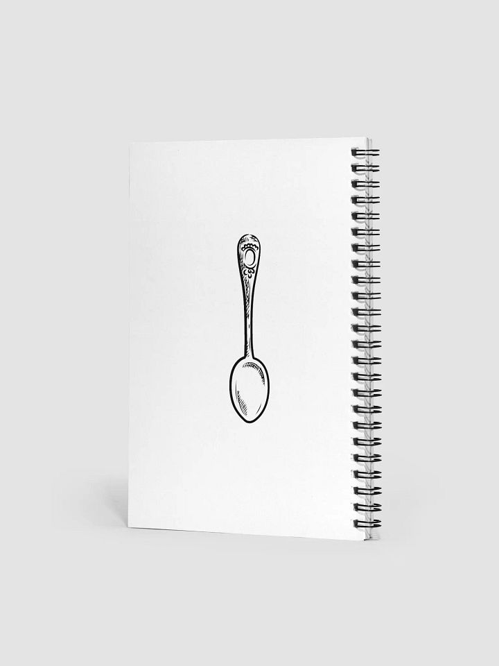 Low on Spoons, Don't Fork With Me Notebook (140 Pages) product image (2)