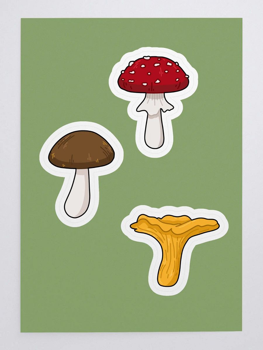 Enchanting Mushroom Medley Sticker Sheet product image (3)