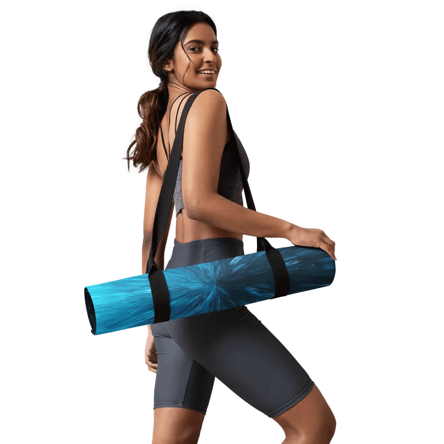 Endless Blue Yoga Mat product image (9)
