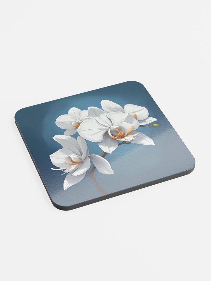 White Orchid Coasters product image (2)