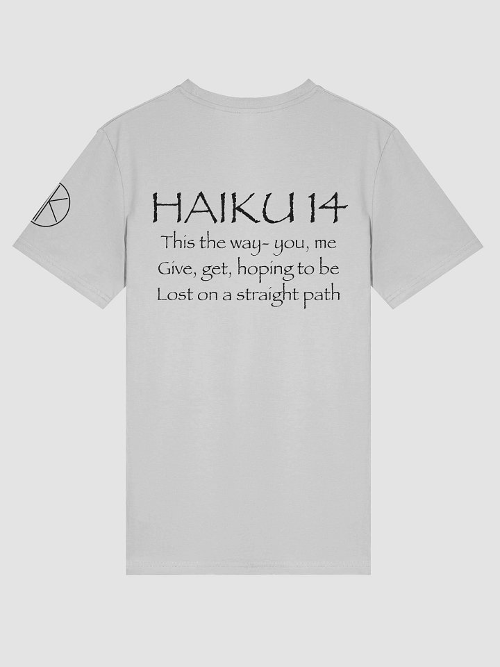 HAIKU 14 ORGANIC UNISEX TEE product image (2)