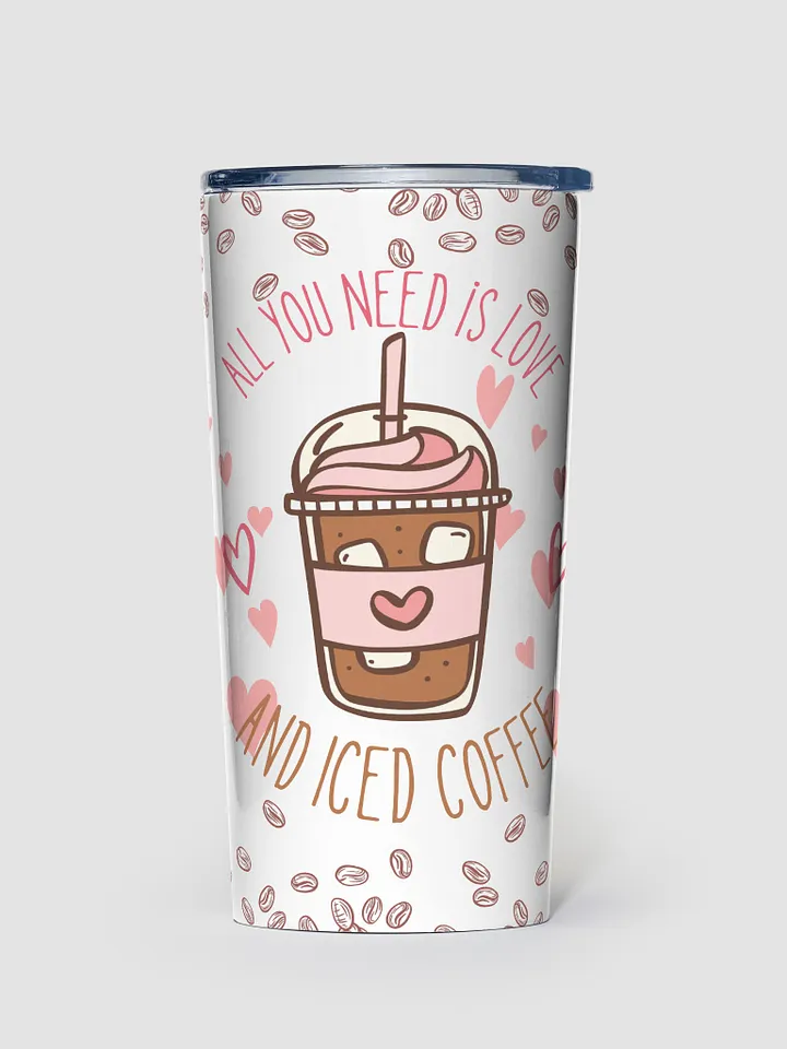 Love & Iced Coffee 20oz Tumbler product image (1)