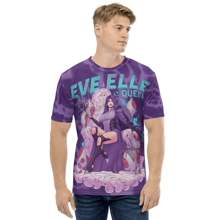 Eve Elle Alien Queen Tee - Purple Compound product image (1)