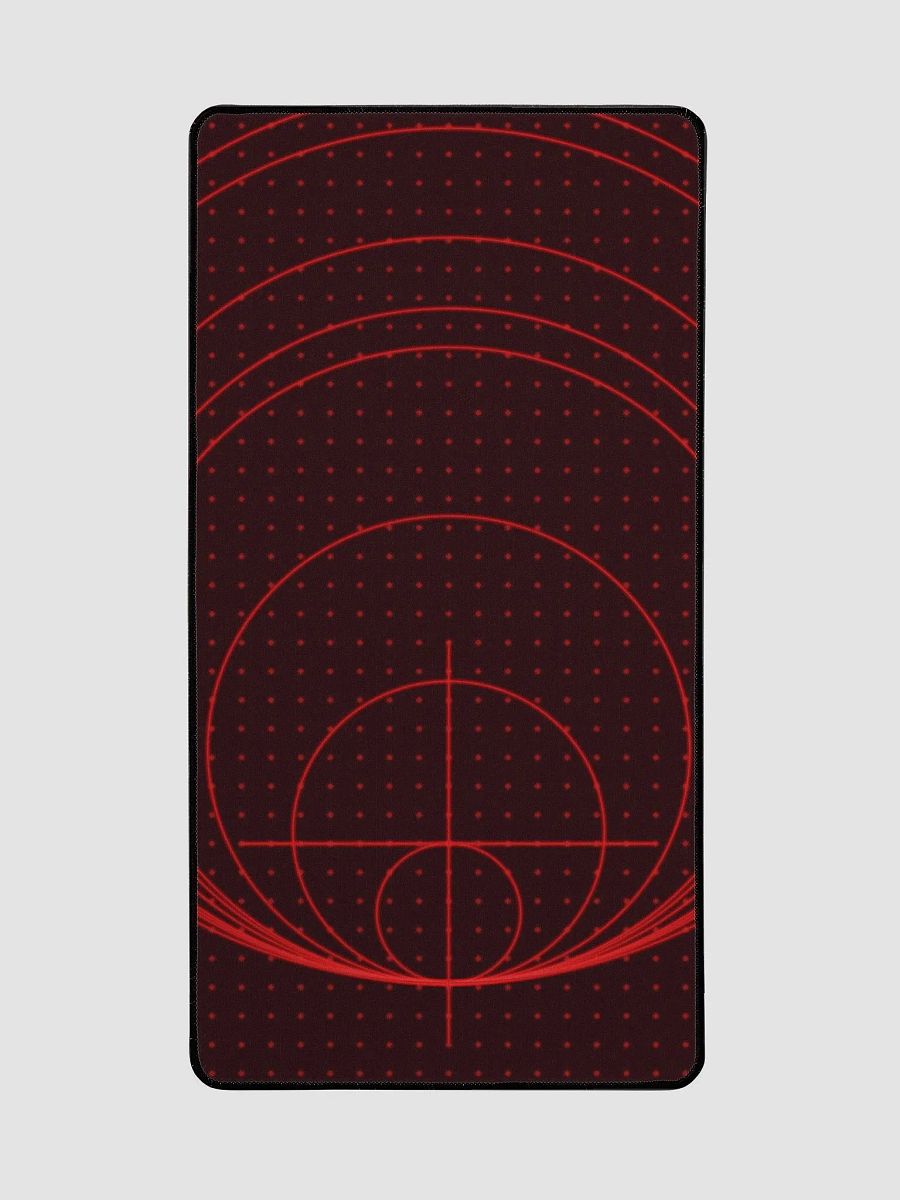 Desk Mat - Red Radio Pulse product image (3)