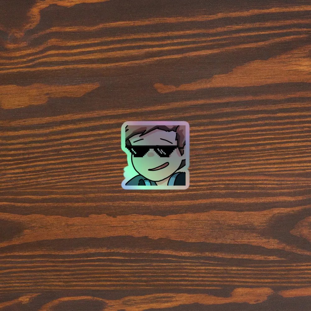 Chaabbz Cool Holographic Emote Sticker product image (3)