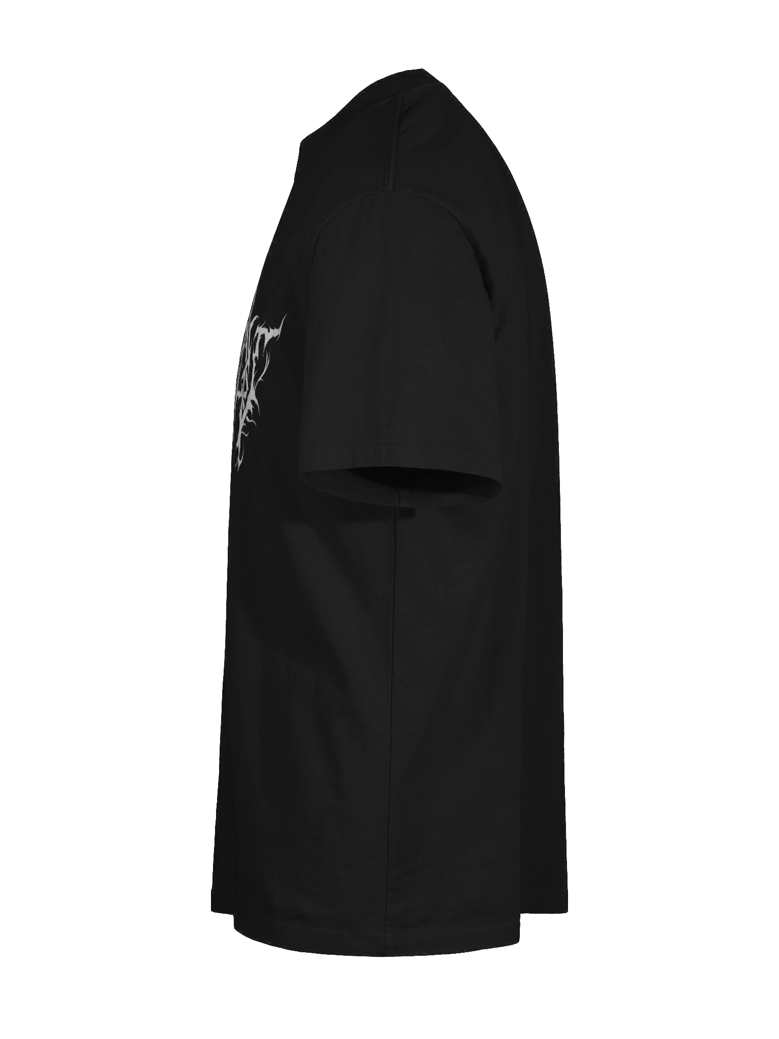 Black Metal RAENBOU Oversized Tee product image (10)