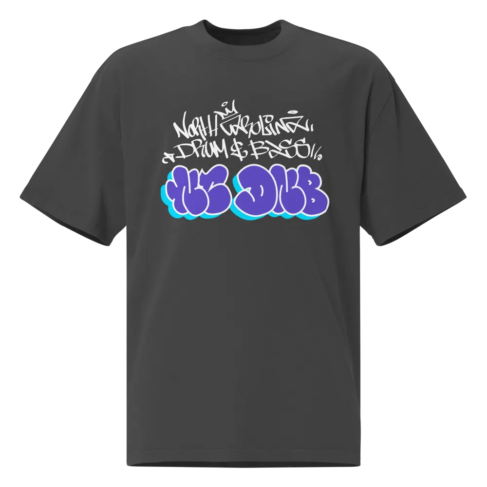 NCDNB FRESH 3D AS Colour Premium Oversized Faded T-Shirt product image (1)