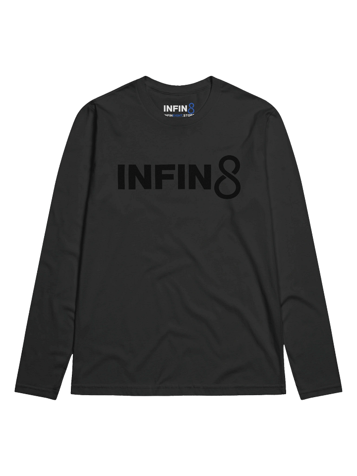 INFIN8 New Style Logo Long Sleeve T-Shirt | Stealth Collection product image (1)