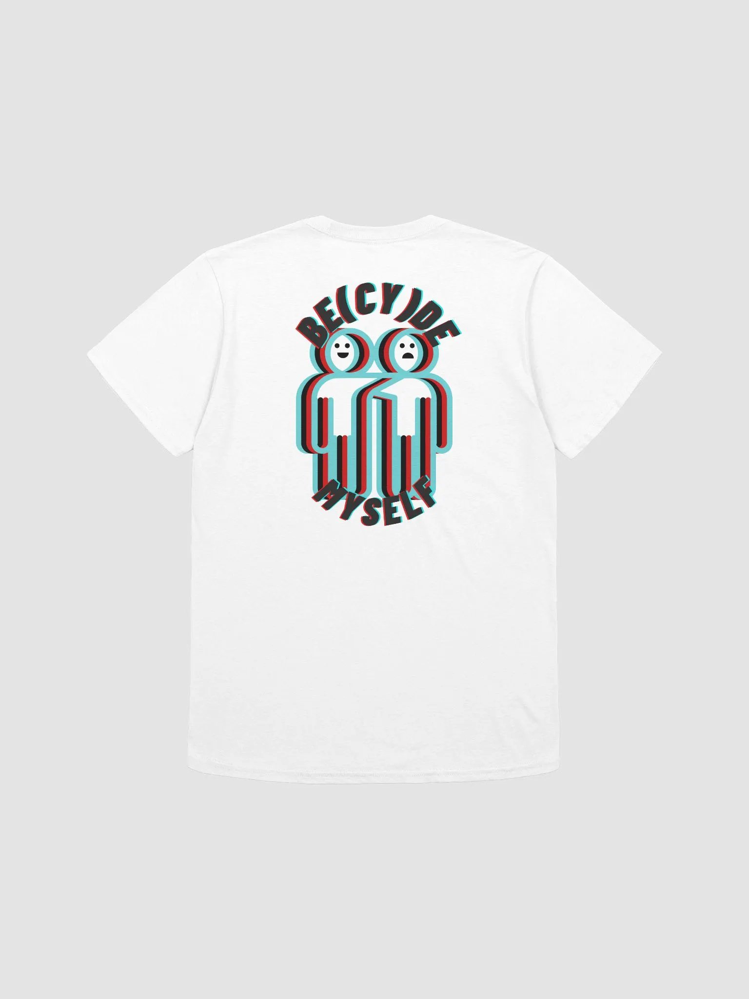 Be(cy)de Myself T-Shirt Front & Back Logo product image (2)