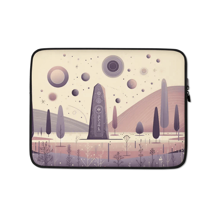 Strange Monolith - 7 Laptop Sleeve product image (1)