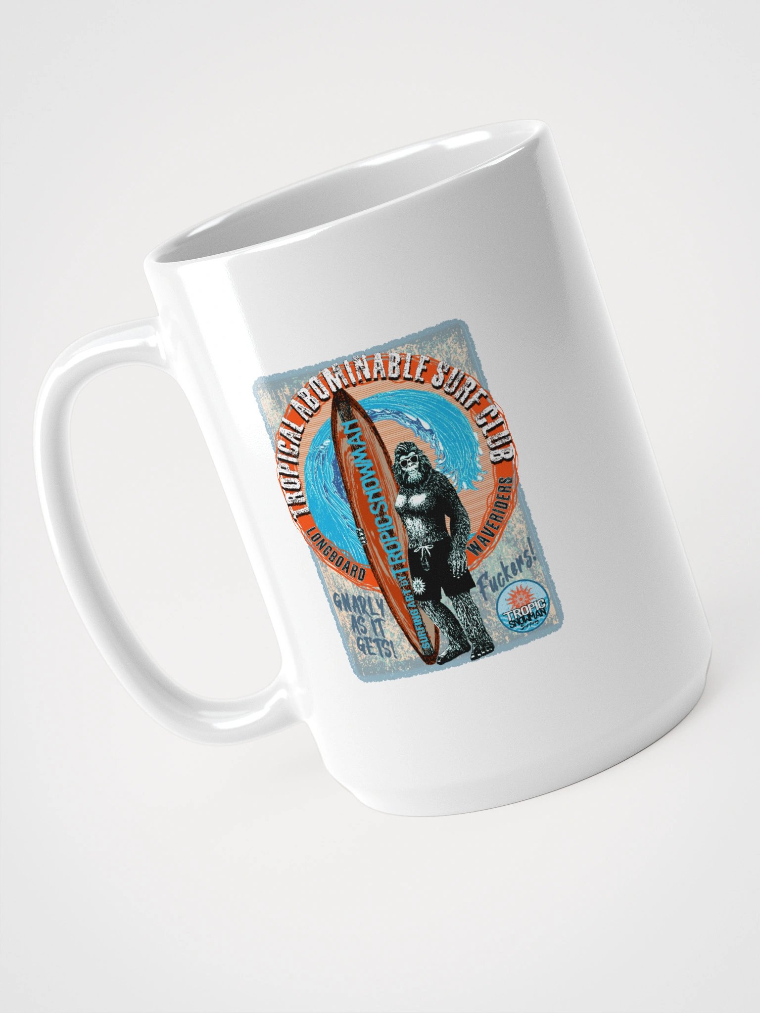 Tropical Abominable Surf Club Mug - xTS product image (4)