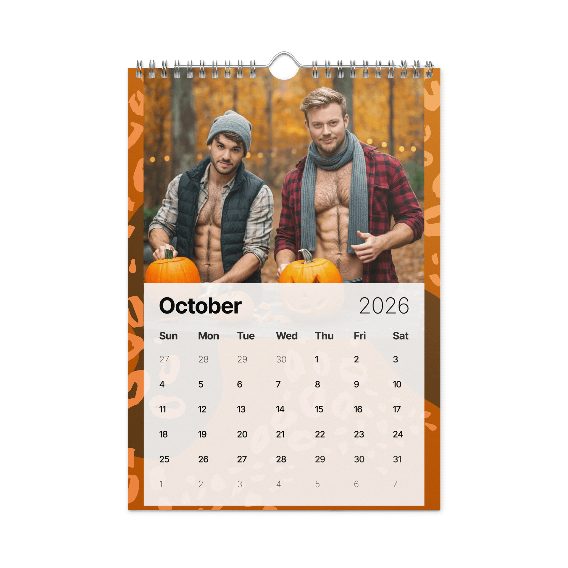 2026 AI HUNK HBS CALENDAR product image (12)