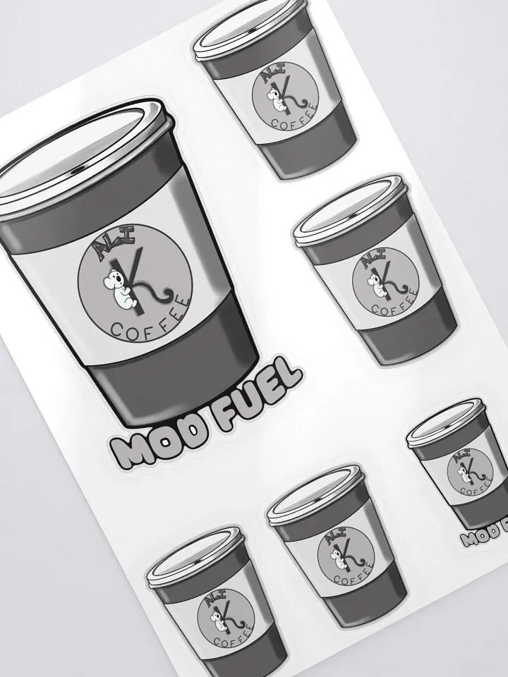 Ali K Coffee 6Stickers product image (1)