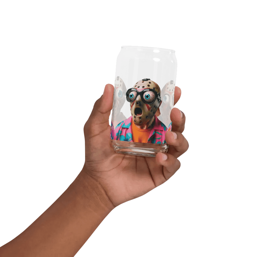 Crazy Eyes Can-Shaped Glass product image (3)