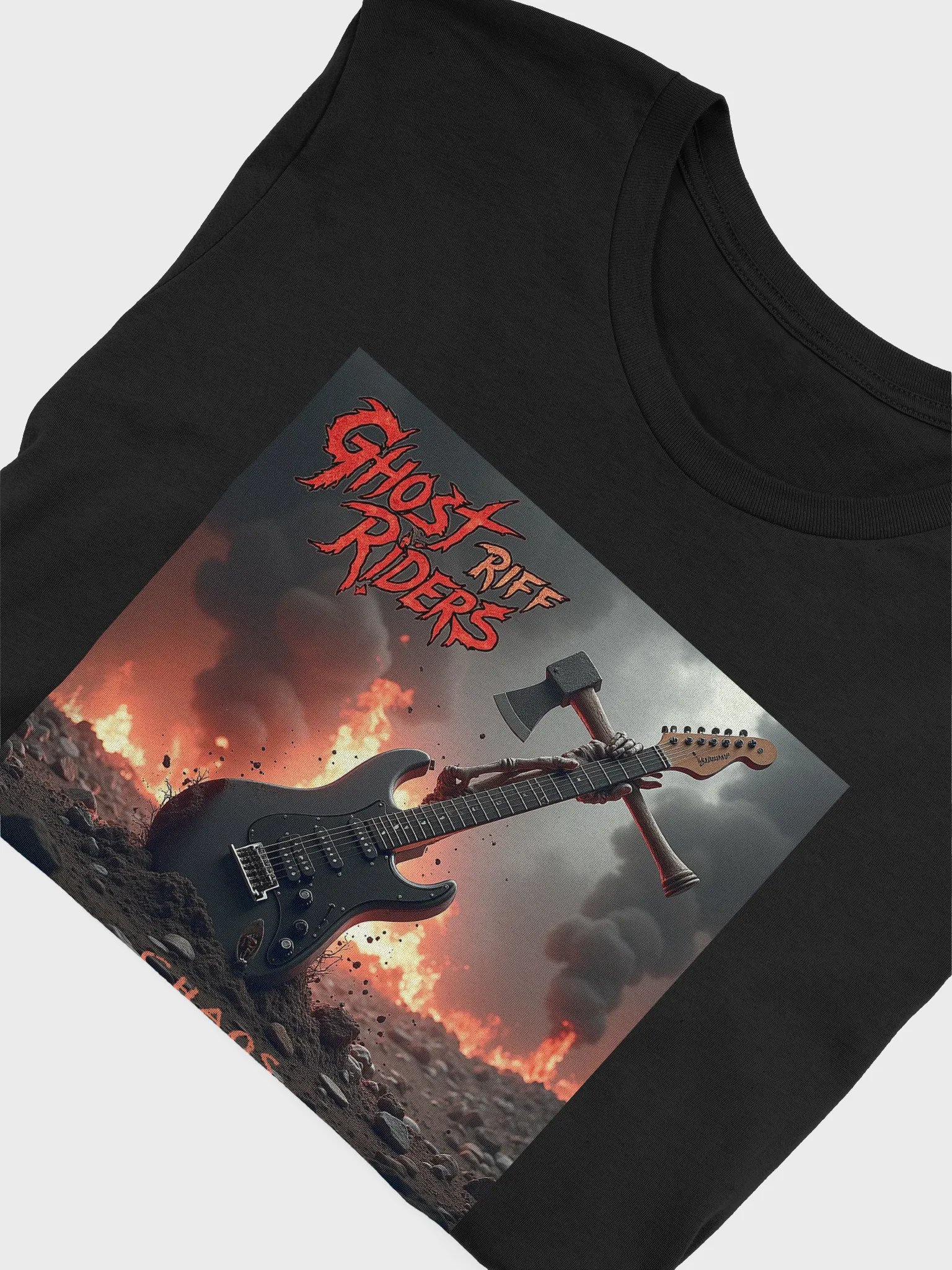 CHAOS - Ghostly Guitarist T-Shirt product image (5)