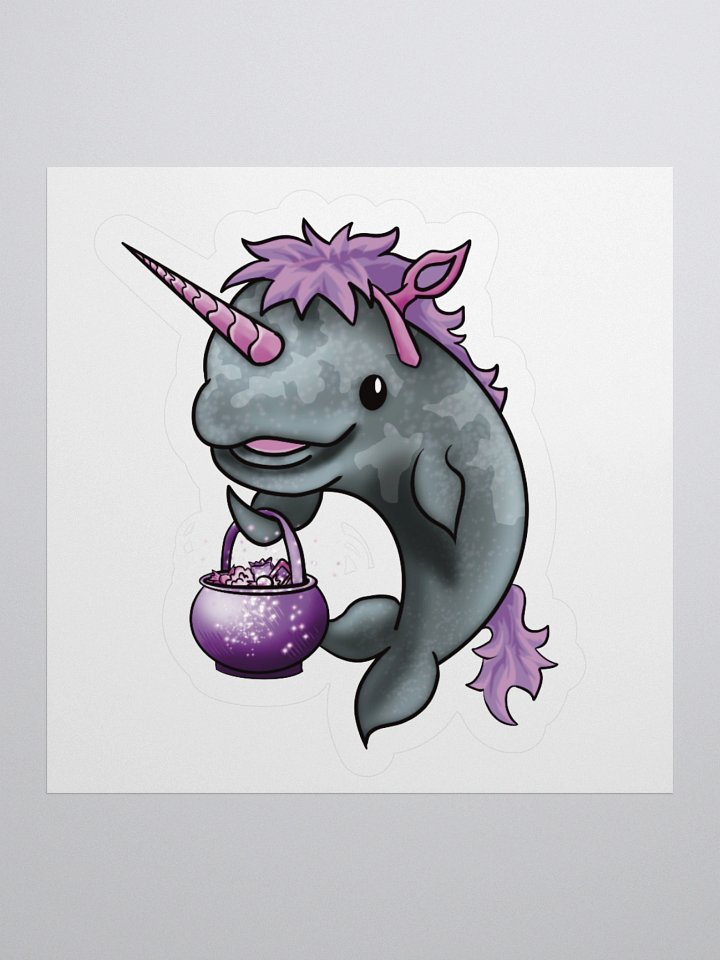 Unicorn Narwhal Sticker product image (1)
