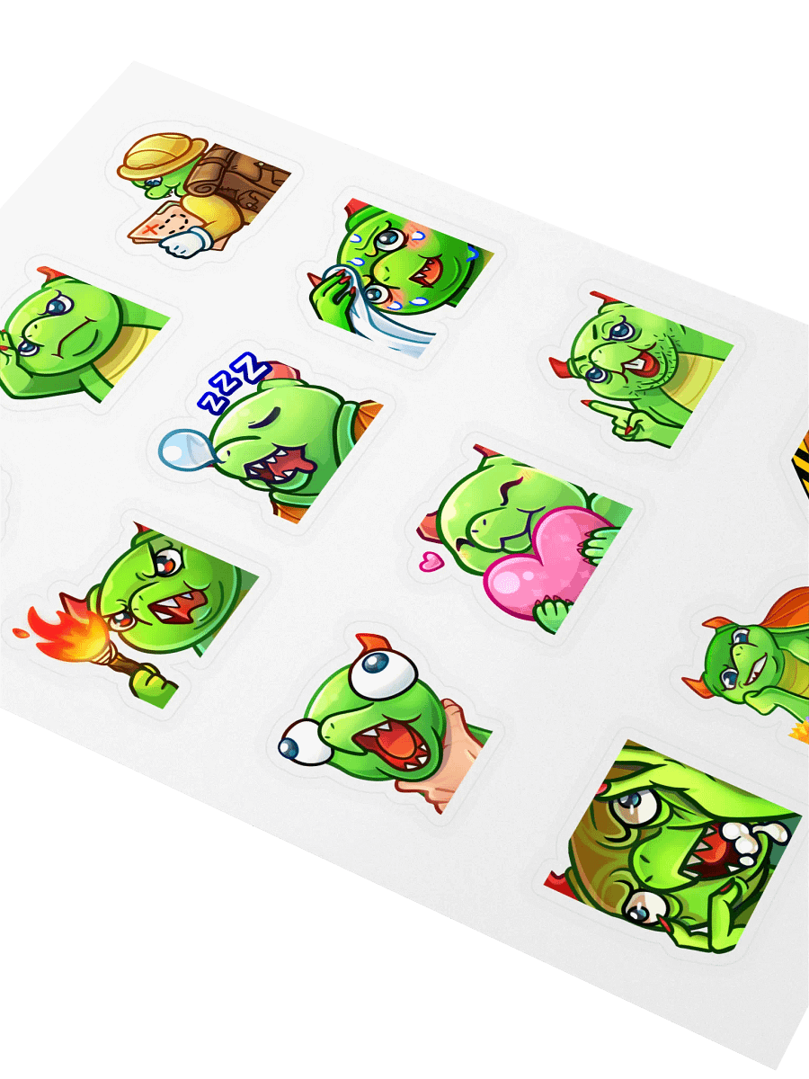 StickerDaSheet Emote pack 2 product image (2)