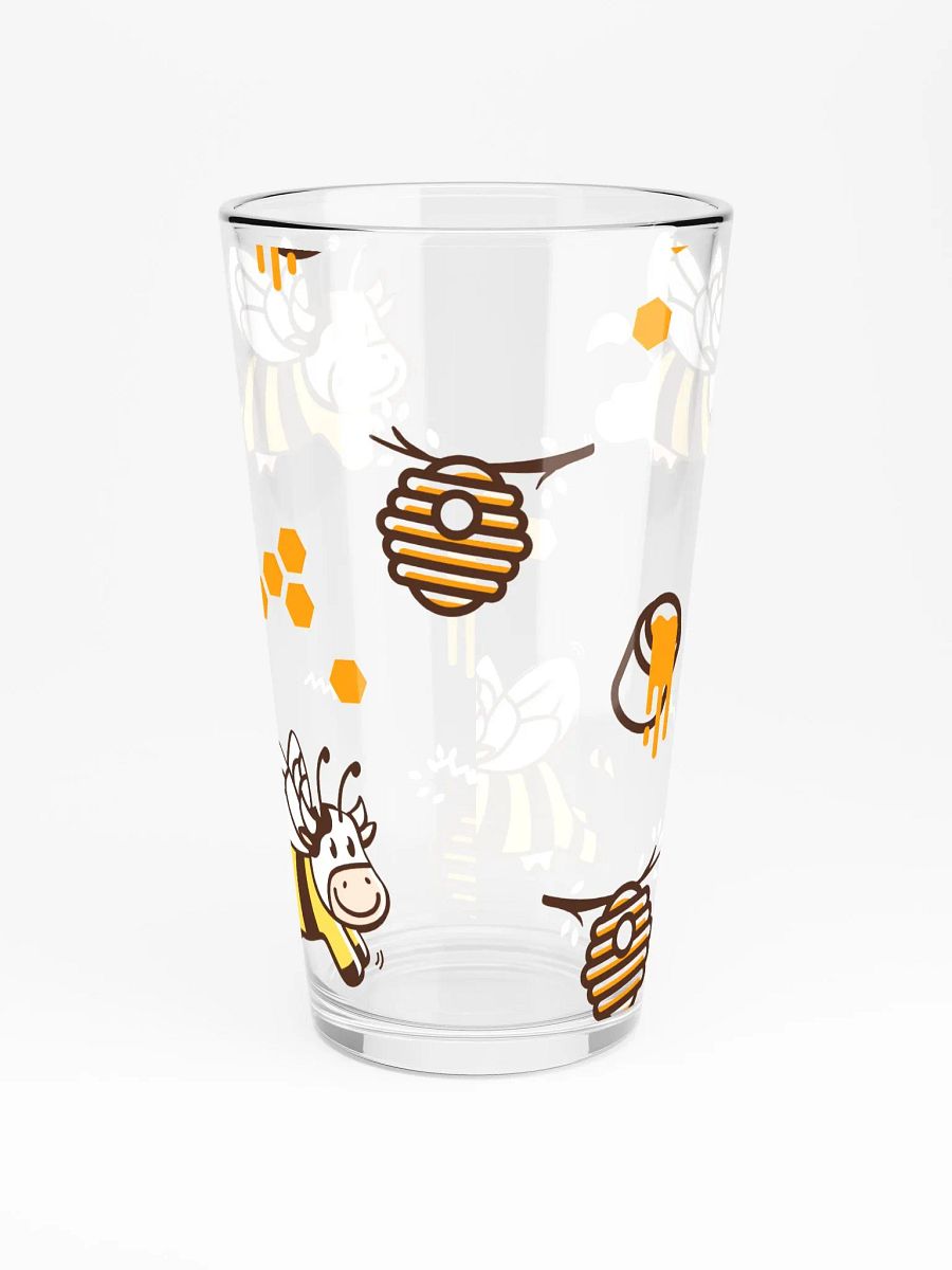 Buzzy Cow Bee Shaker Pint Glass product image (4)