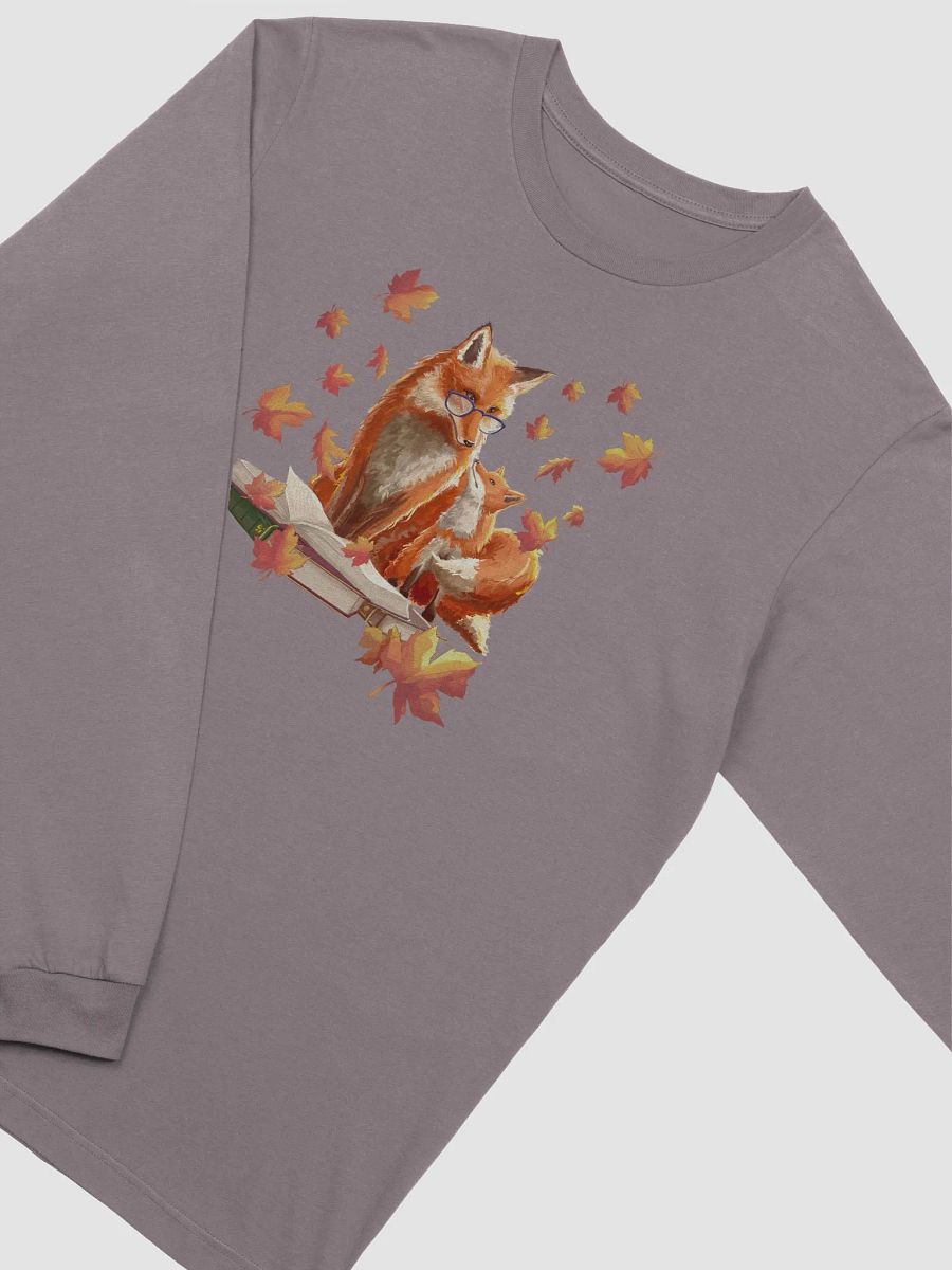 Fall Fox Family Bella Supersoft Long Sleeve T-Shirt product image (21)