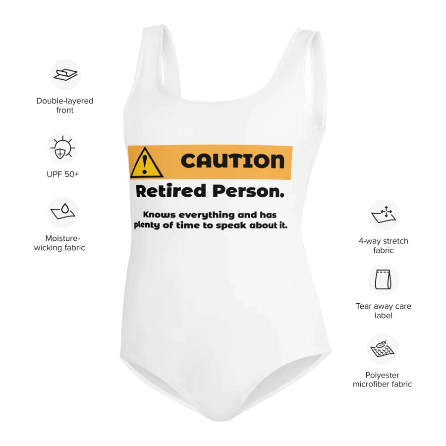 Caution Retired Person product image (6)