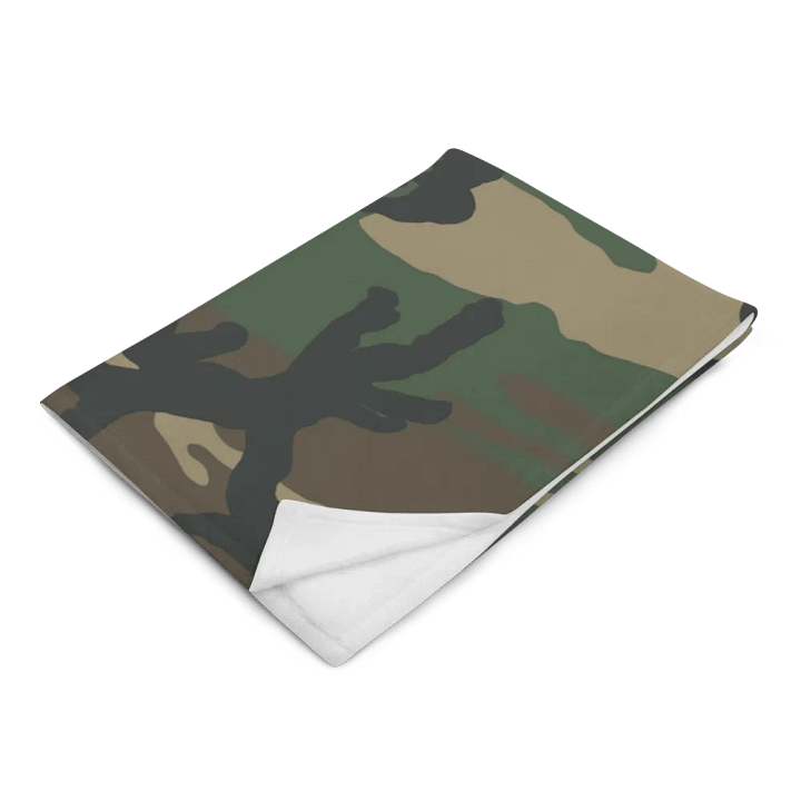 "CIF" Camouflage Comfort Throw Blanket product image (2)