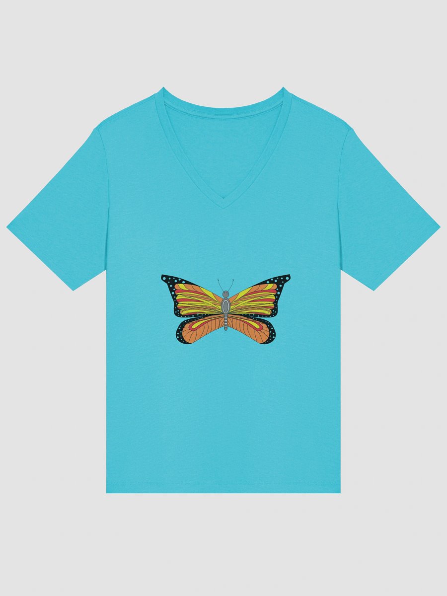Whimsical Spoon Butterfly Women's V-Neck Tee product image (19)