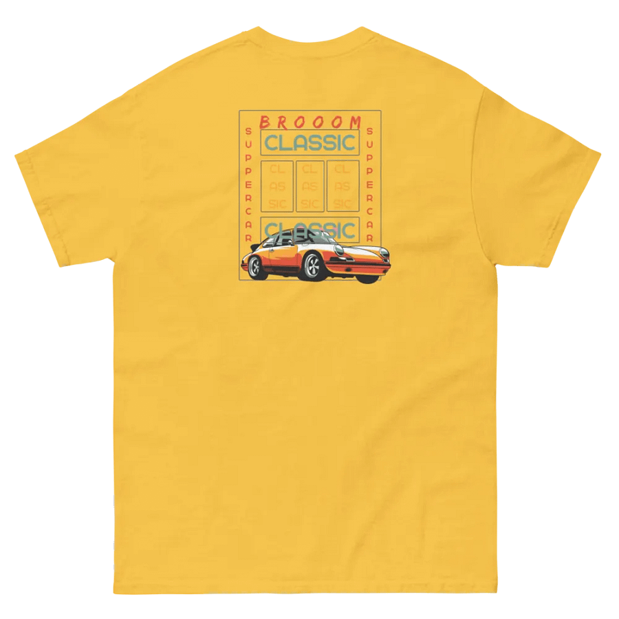 Broom Classic Super Car Grid T-Shirt product image (30)