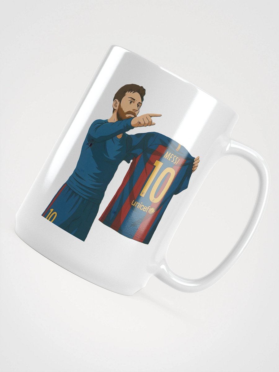 Glossy Mug - Lionel Messi Goal Celebration - Barcelona (Various Colours) product image (4)