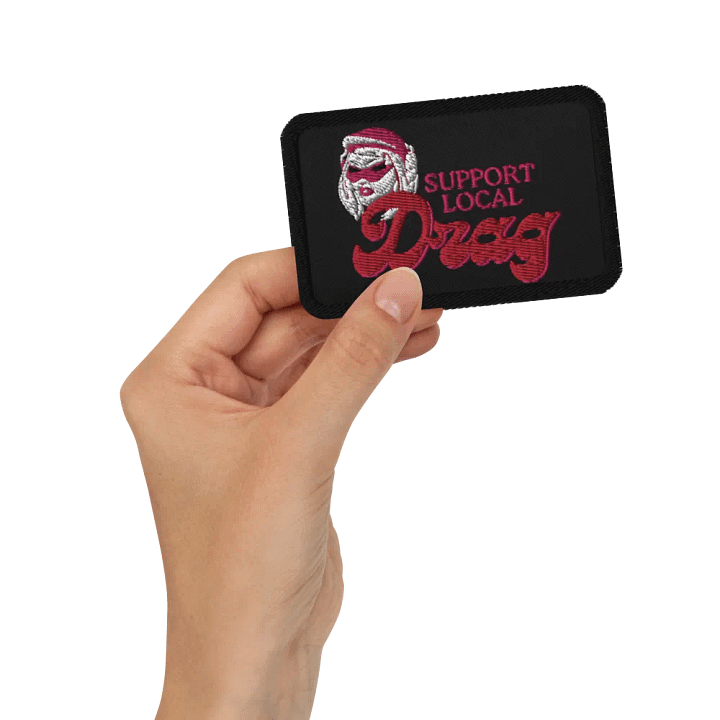 Support Local Drag Embroidered Patch product image (2)