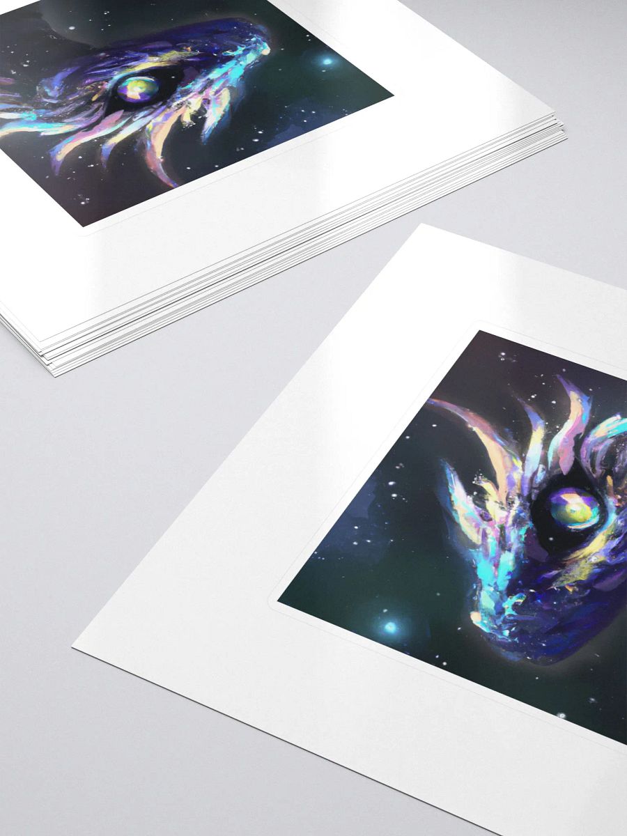 Galactic Wild Dragon Alpha Sticker product image (5)