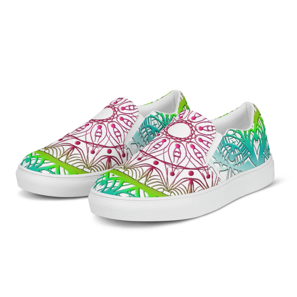 Radiant Mandala Slip-Ons product image (8)