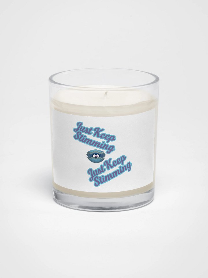 Stylish 'Just Keep Stimming' Soy Wax Candle product image (1)