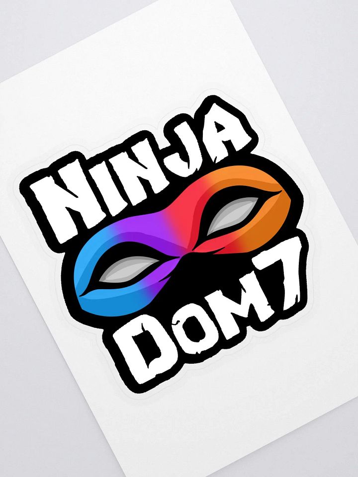 Ninja Cut Sticker product image (2)