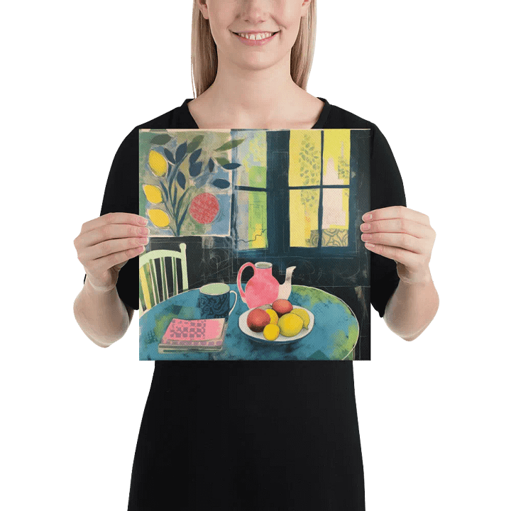 Art2401-28 Kitsch Kitchen Still Life - Canvas Print - sm product image (2)