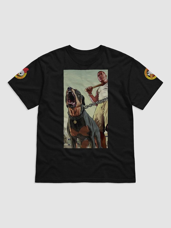 Camiseta Exclusiva Canal Frango Doido - Franklin e Chop do GTA V product image (1)