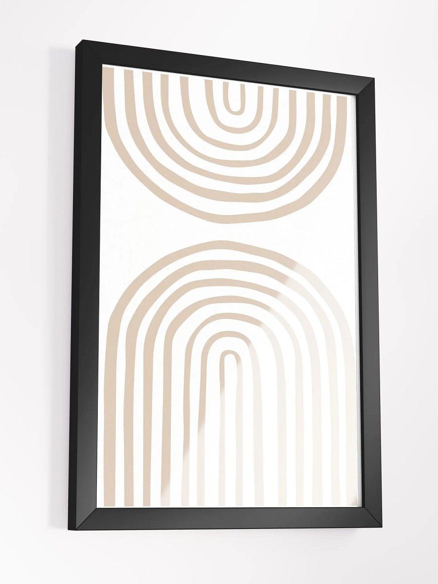 Neutral Lines Framed Poster product image (16)