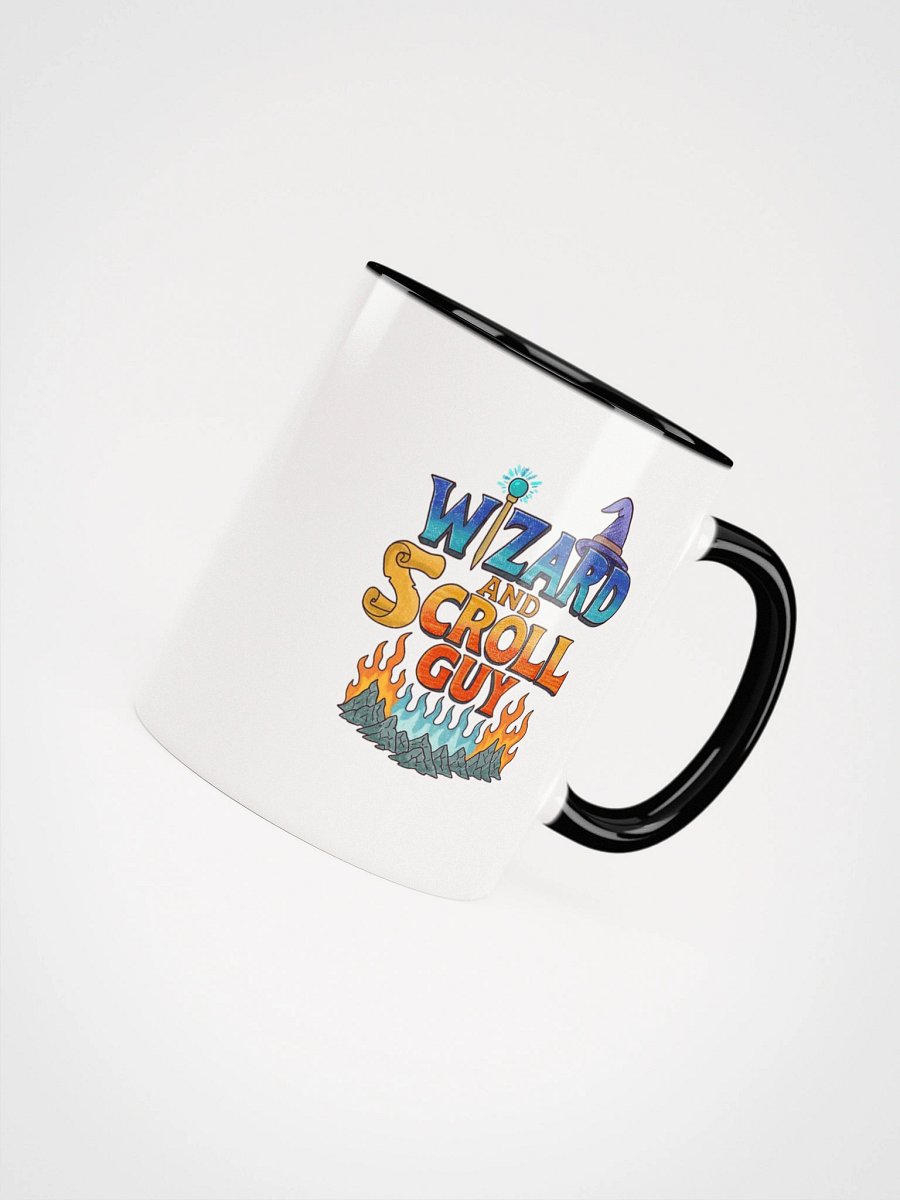 Wizard and Scroll Guy - Logo Coffee Mug product image (8)