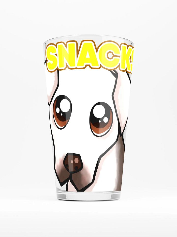 SNACKS Pint Glass product image (1)