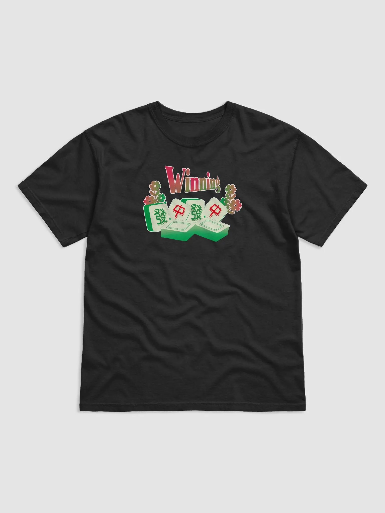 Mahjong winning tshirt product image (1)