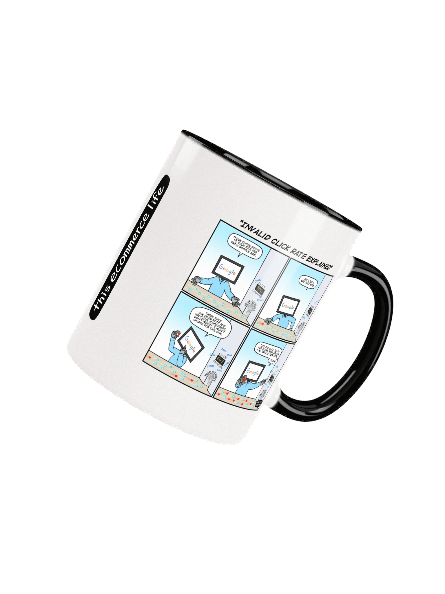 "Invalid click rate explained" mug product image (7)