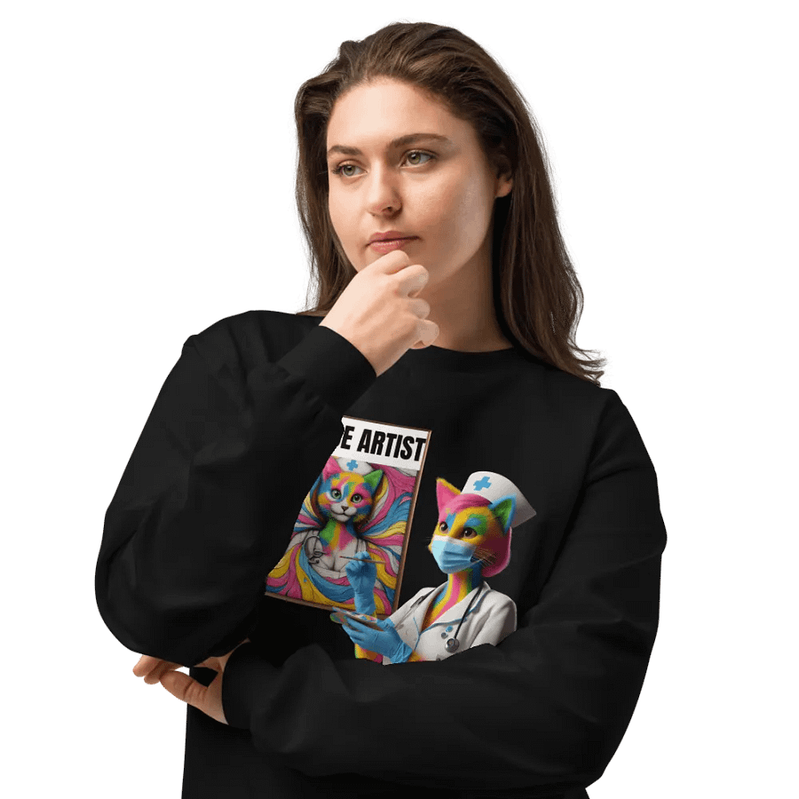 Nurse Artist Vibes Long Sleeve Shirt product image (9)