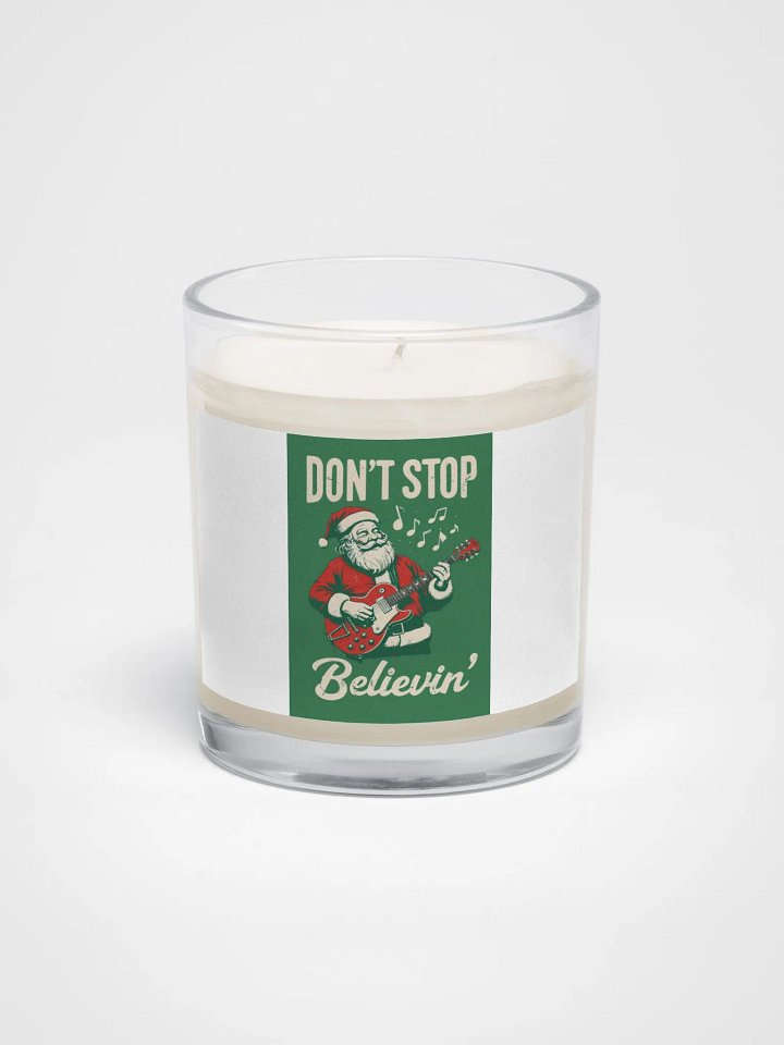 Santa's Rockin' Holiday Candle product image (1)