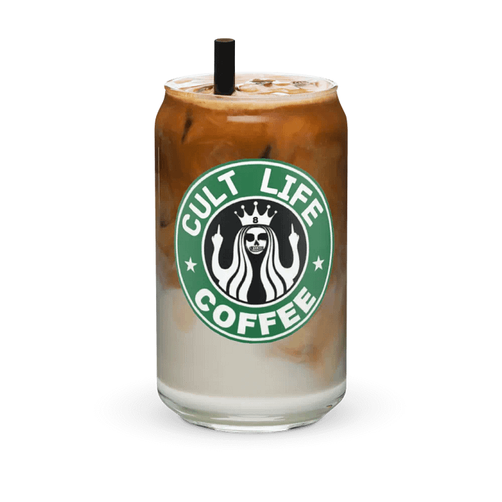 CULT LIFE COFFEE CAN GLASS product image (1)