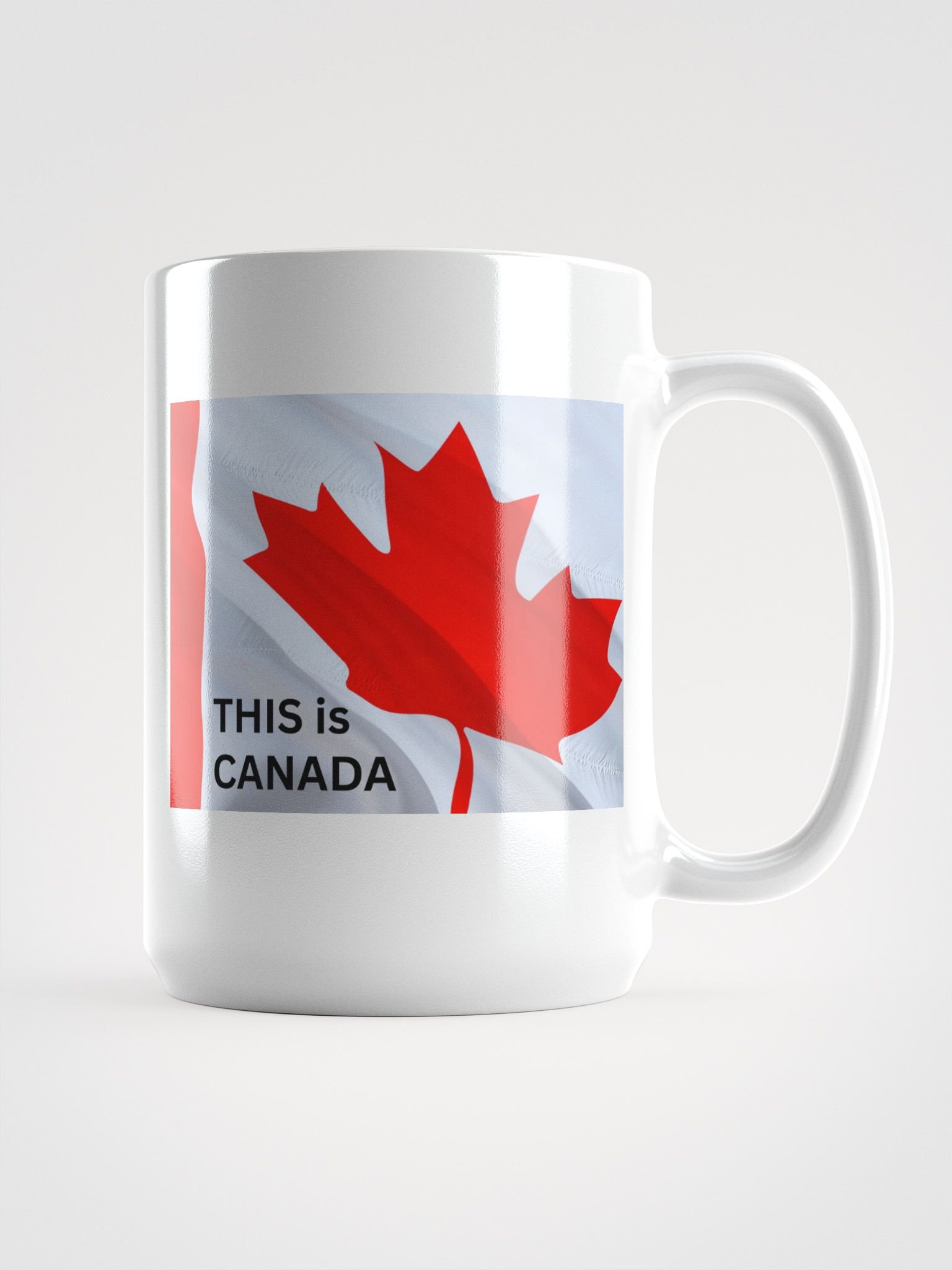 THIS is CANADA White Glossy Mug product image (1)