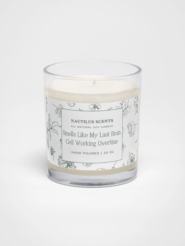 Last Brain Cell Soy Wax Candle product image (1)