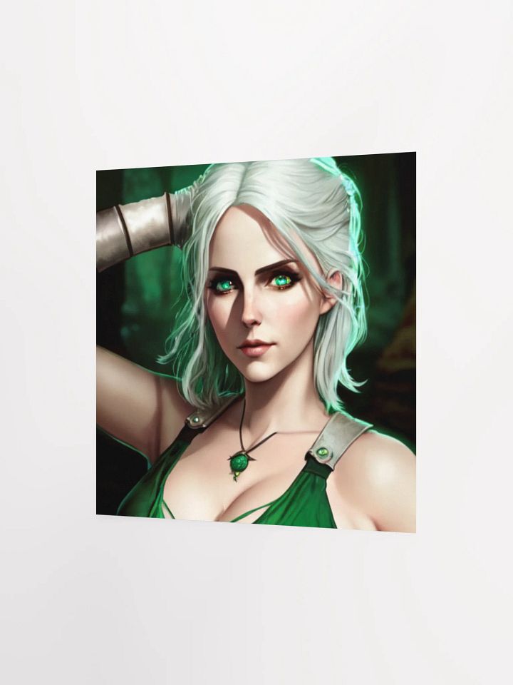 Confident Emerald Poster product image (9)